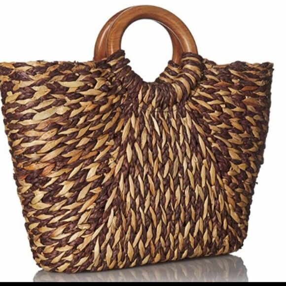Patricia Nash Woven Luzzara Tote in brown - Picture 15 of 16